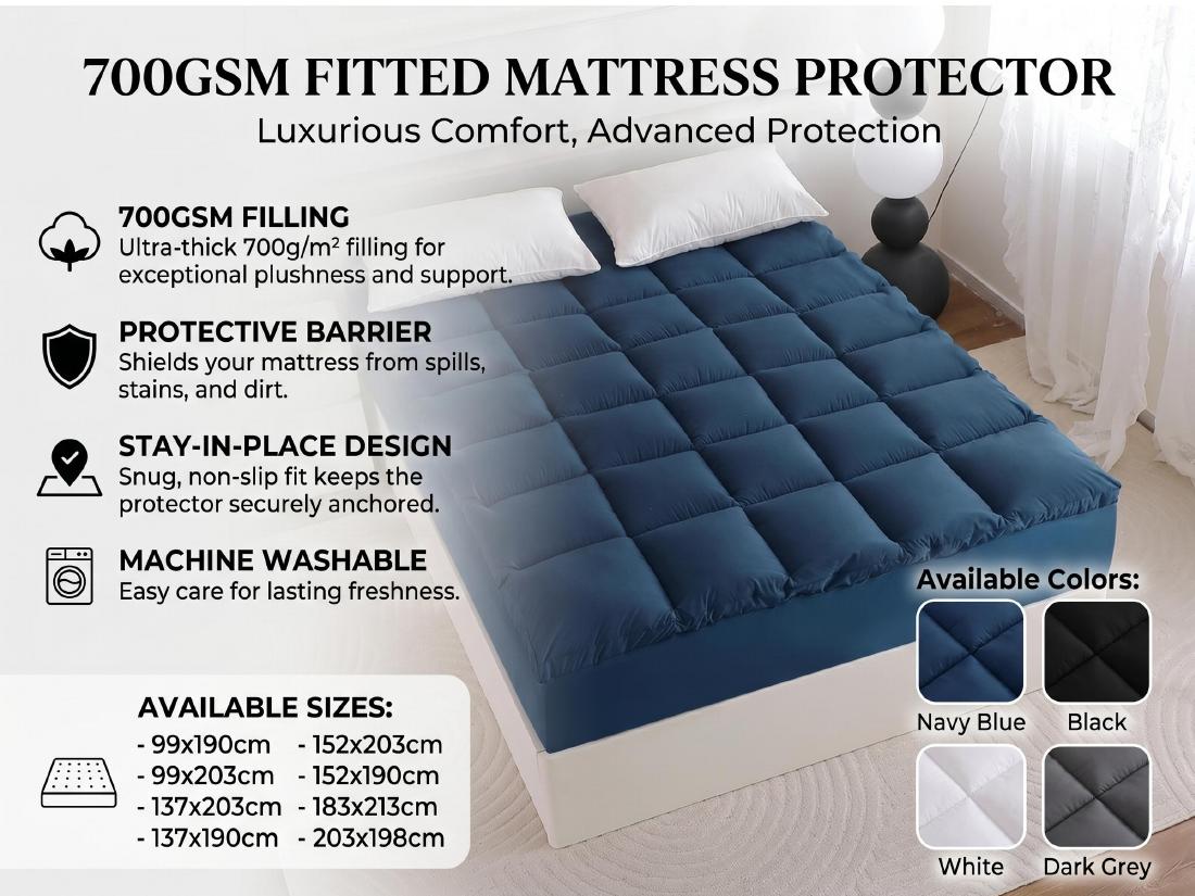 Quilted Mattress Protector product specification reference