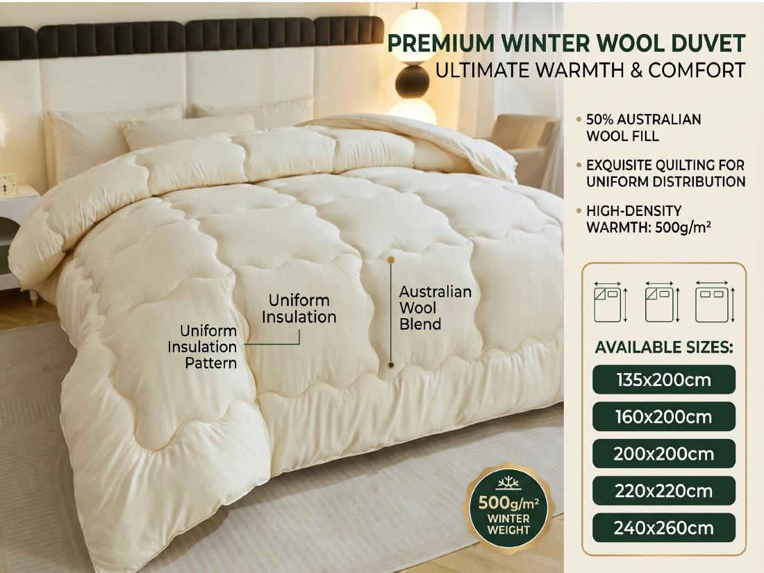 Winter Wool Duvet product specification reference